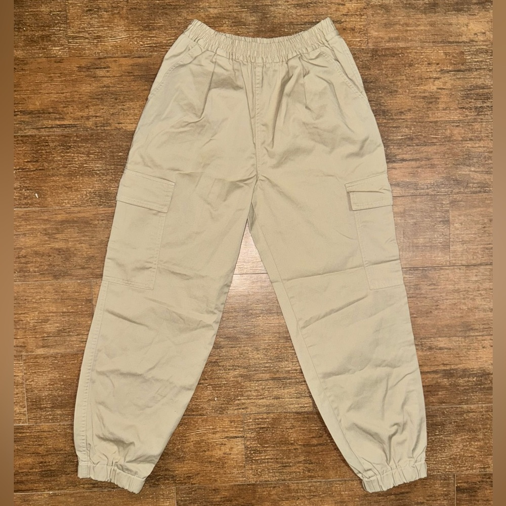 Unisex Tan Cargo Pants